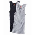 Hanesbrands Inc 2Pk Med Blk/Gry Tanktee 392DP2-M